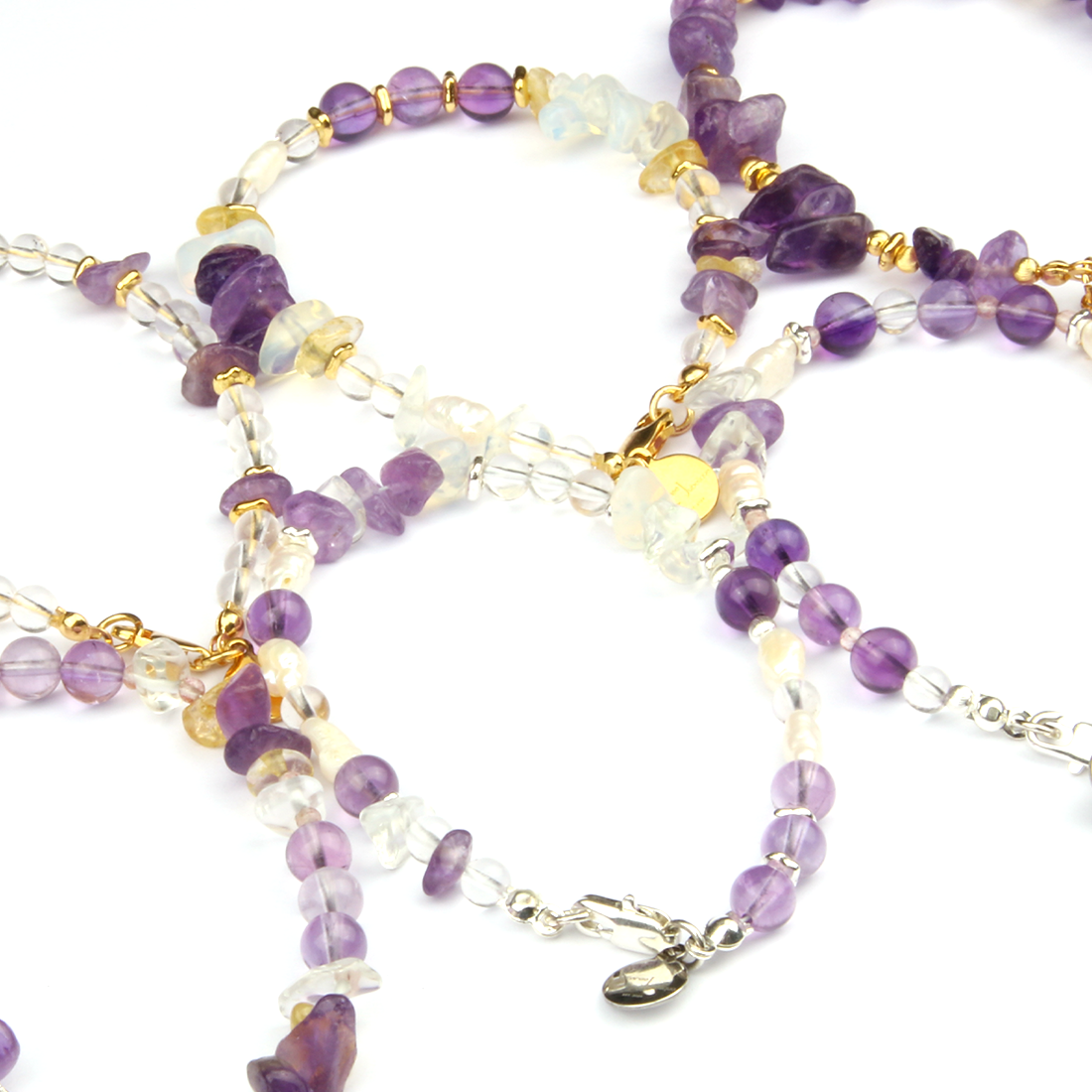 Mystical amethyst bracelet from the healing energy collection, designed for peace and spiritual balance
