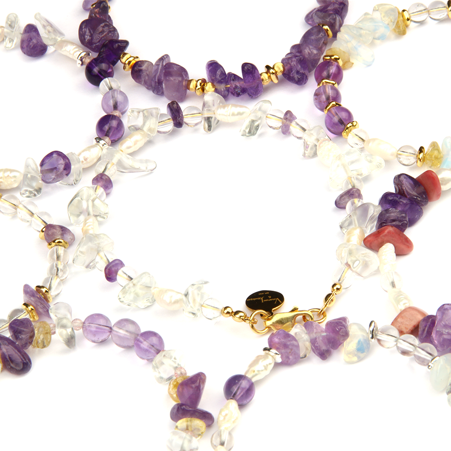 Mystical amethyst bracelet from the healing energy collection, designed for peace and spiritual balance