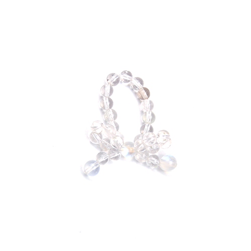blue moonstone jewelry beaded ring