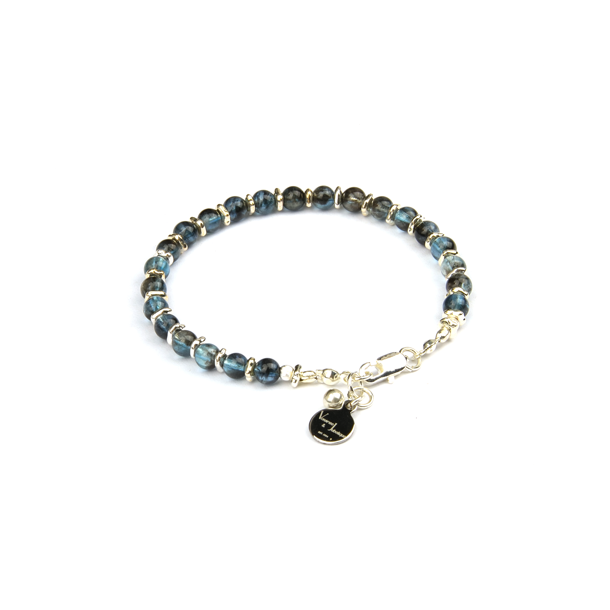 Aquamarine Siver Bracelet