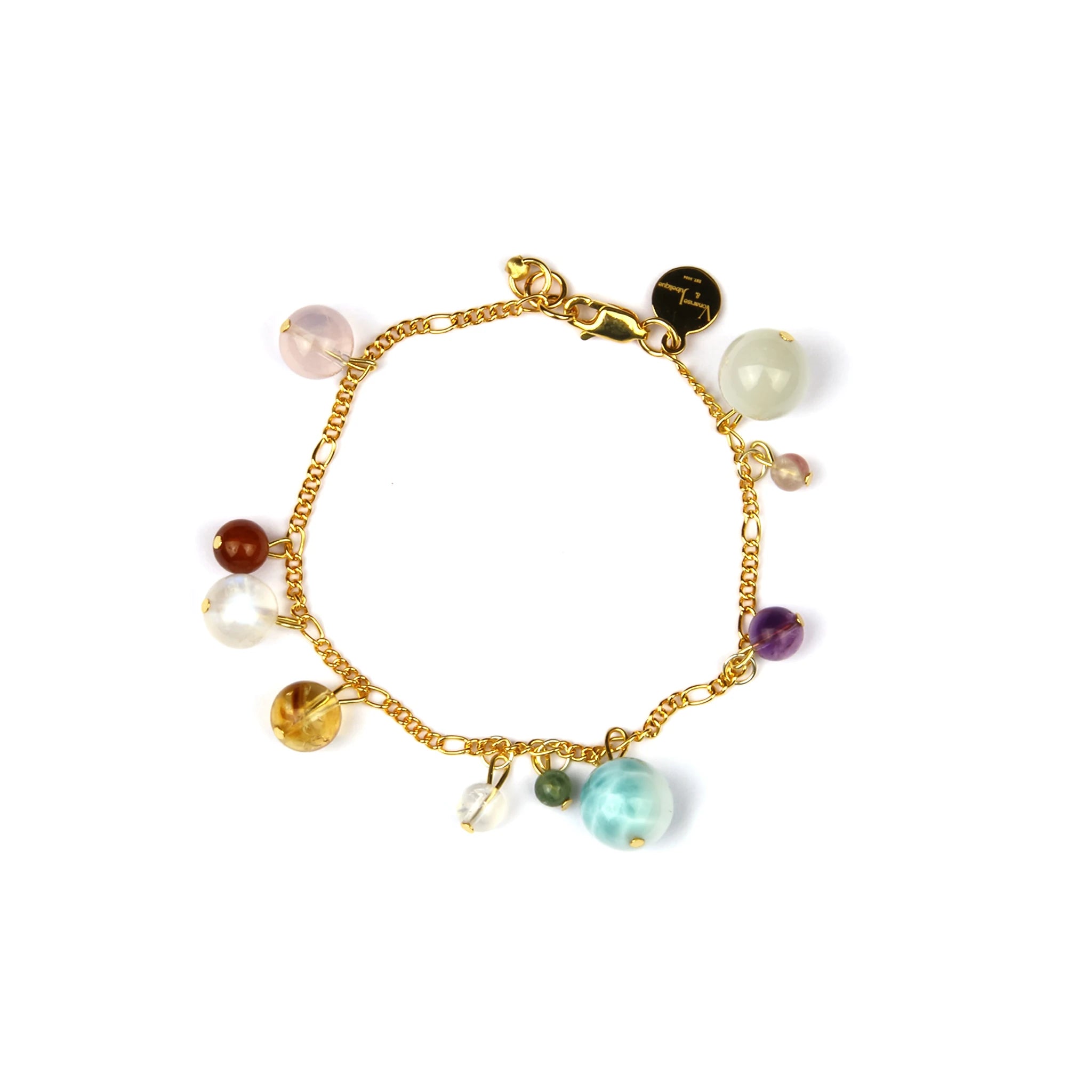 Celestial Radiance Gemstone Bracelet