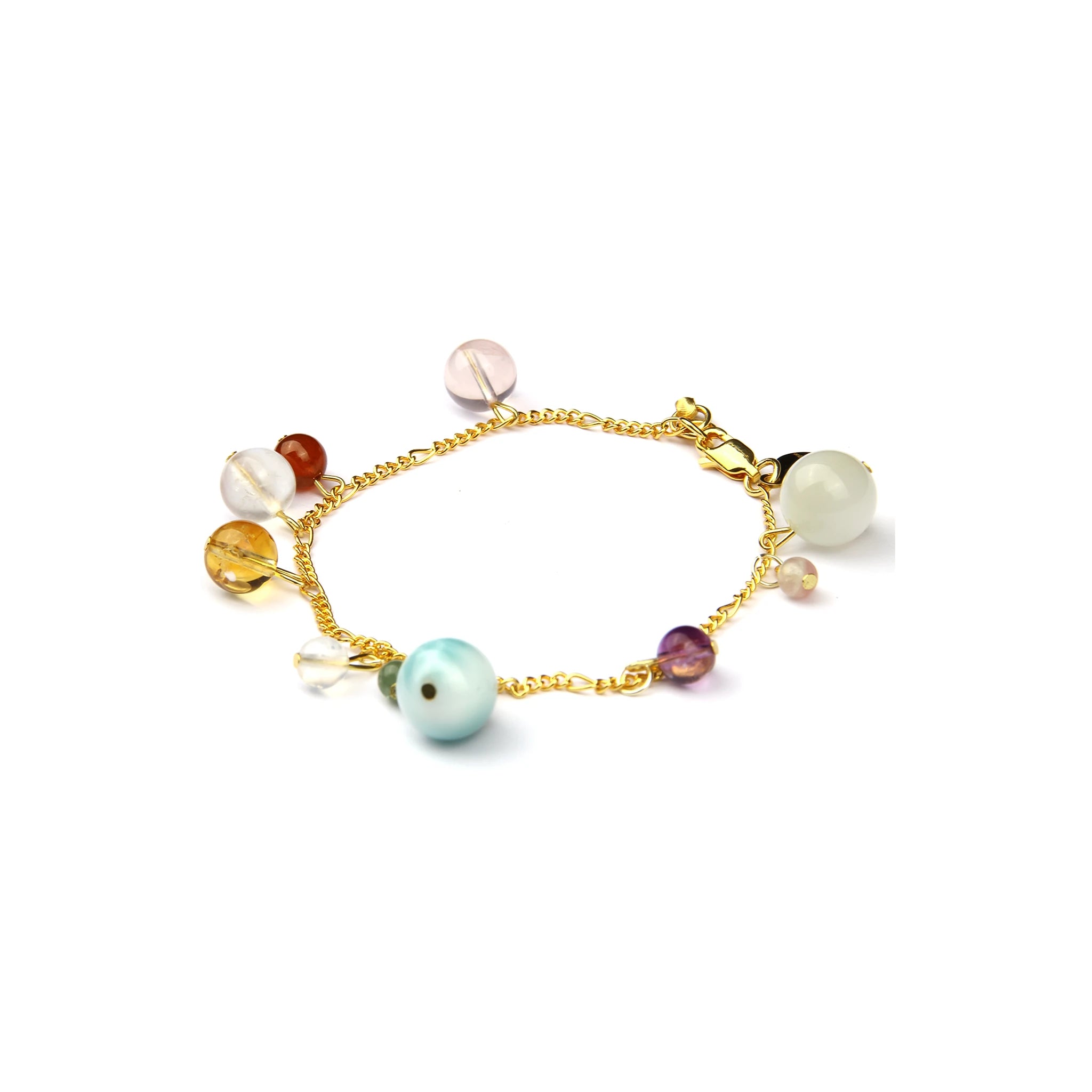 Celestial Radiance Gemstone Bracelet