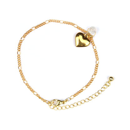 blue moonstone with 18k gold chain and stainless steel minimalist crystal bracelet for fashion outfit and feminine energy crystal jewelry