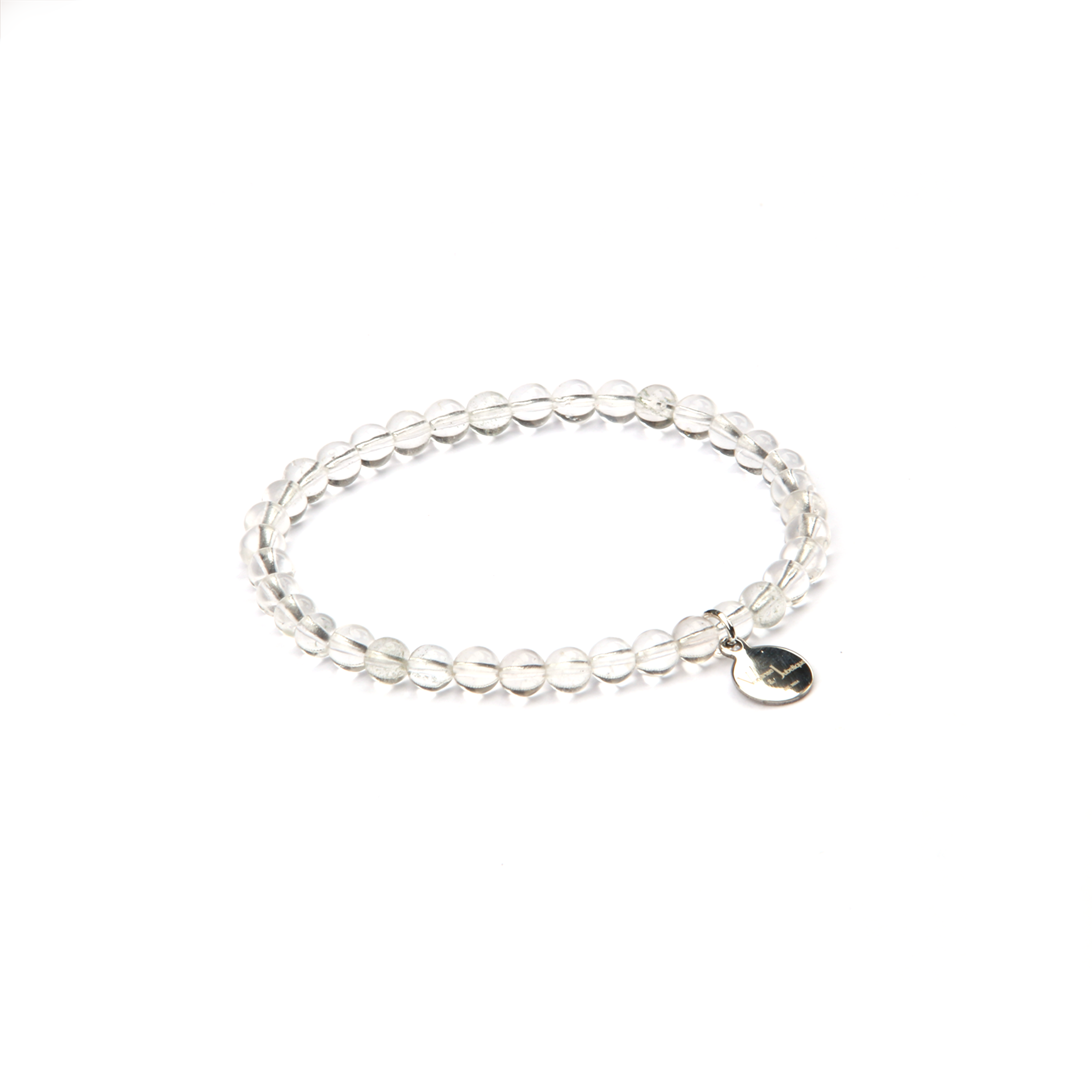 clear quartz crystal bracelet for calm and serenity