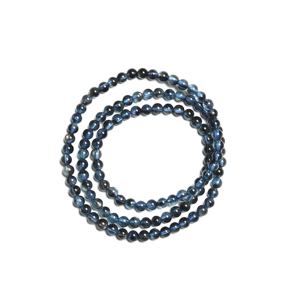 Aquamarine Bracelet in Three Circle