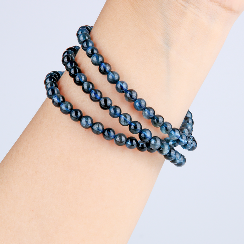 Aquamarine Bracelet in Three Circle