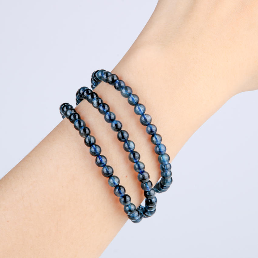 Aquamarine Bracelet in Three Circle