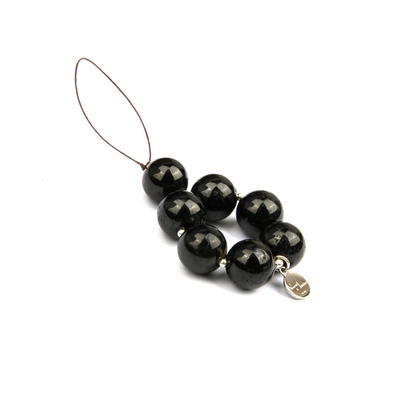 7 Black Tourmaline Charmstrap