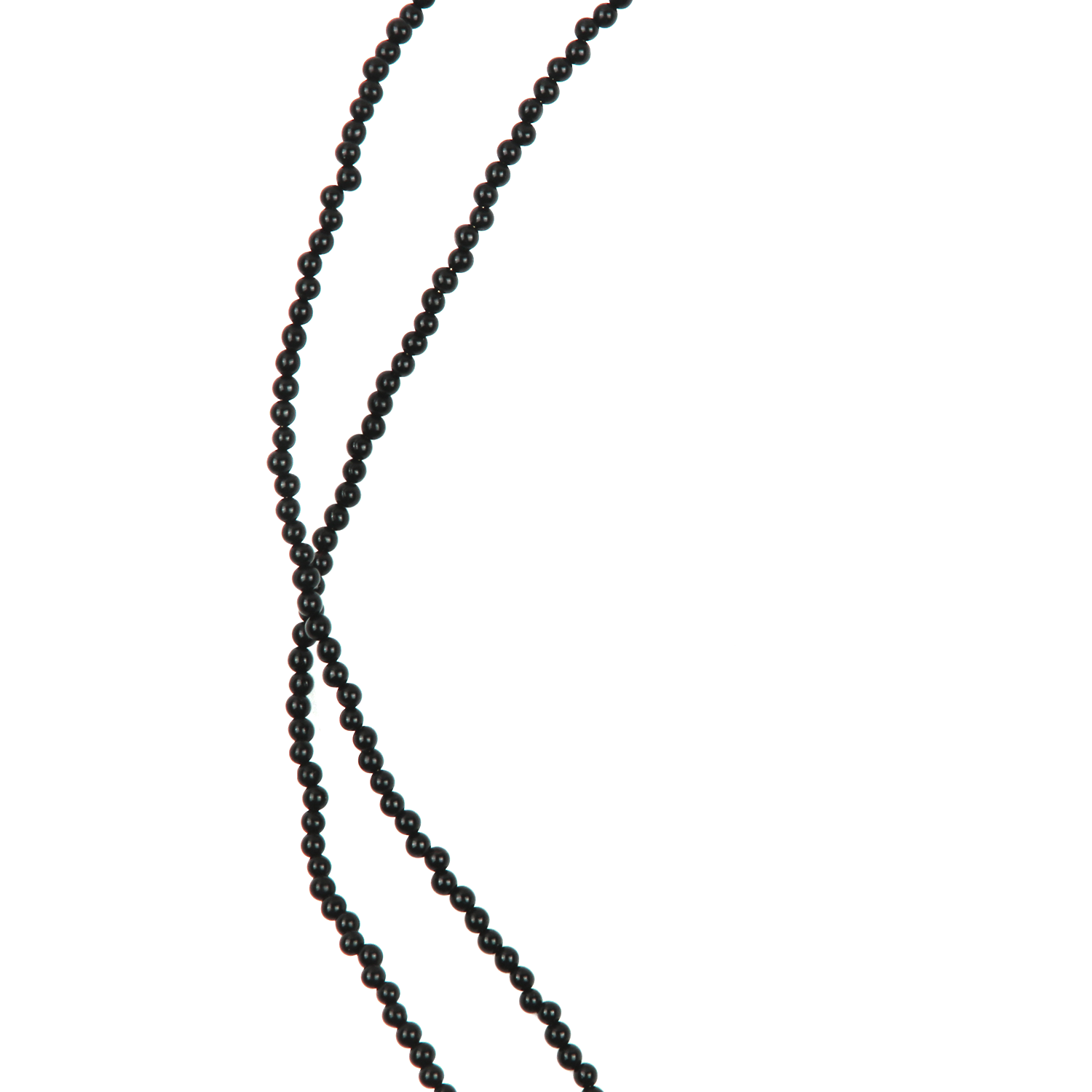 Black Agate & Heart Protection Necklace