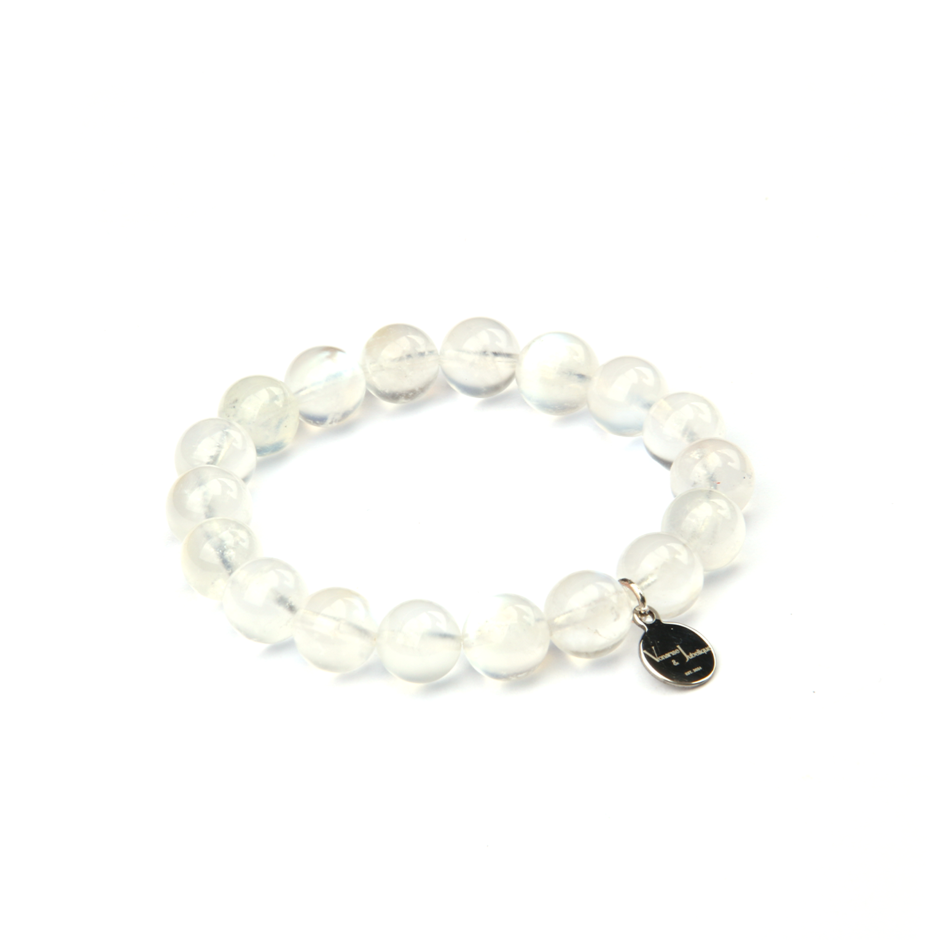 blue moonstone crystal bracelet for women feminine energy and calm