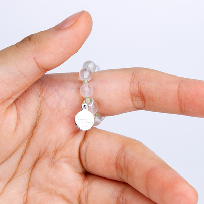 blue moonstone with peridot crystal dainty ring for renewal