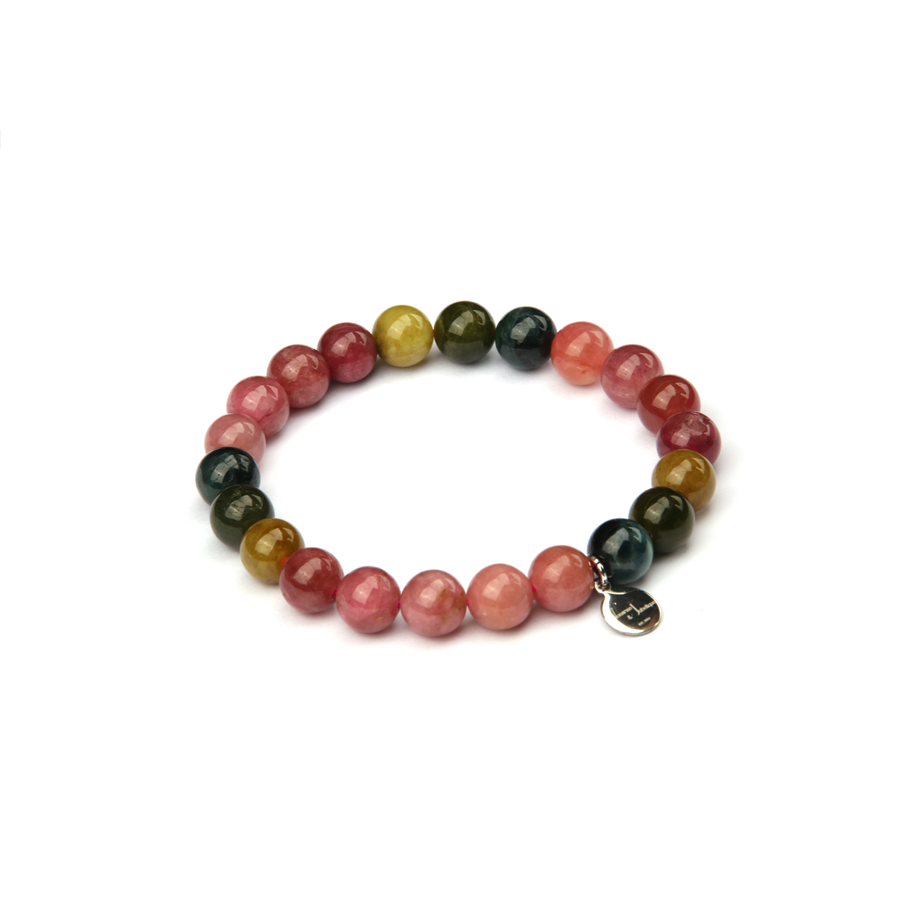 classic multi color tourmaline bracelet protection crsytal bracelet 