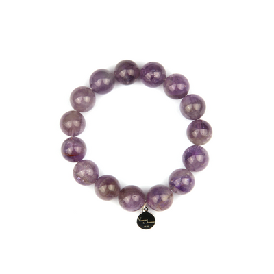 classic amethyst crystal bracelet for clam bold statement crystal jewelry