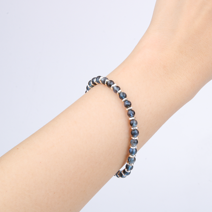 Aquamarine Siver Bracelet