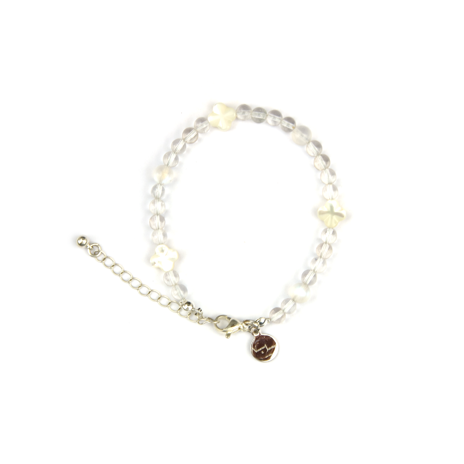 Moonstone Pearl Bracelet