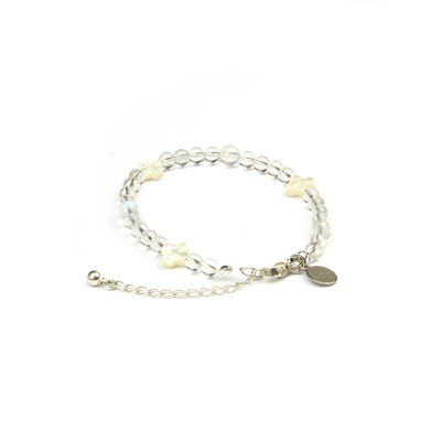 Moonstone Pearl Bracelet