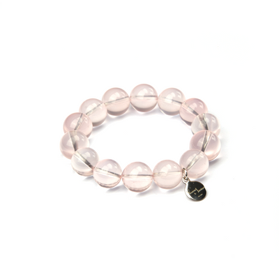 starlight rose quartz crystal bracelet for love attraction
